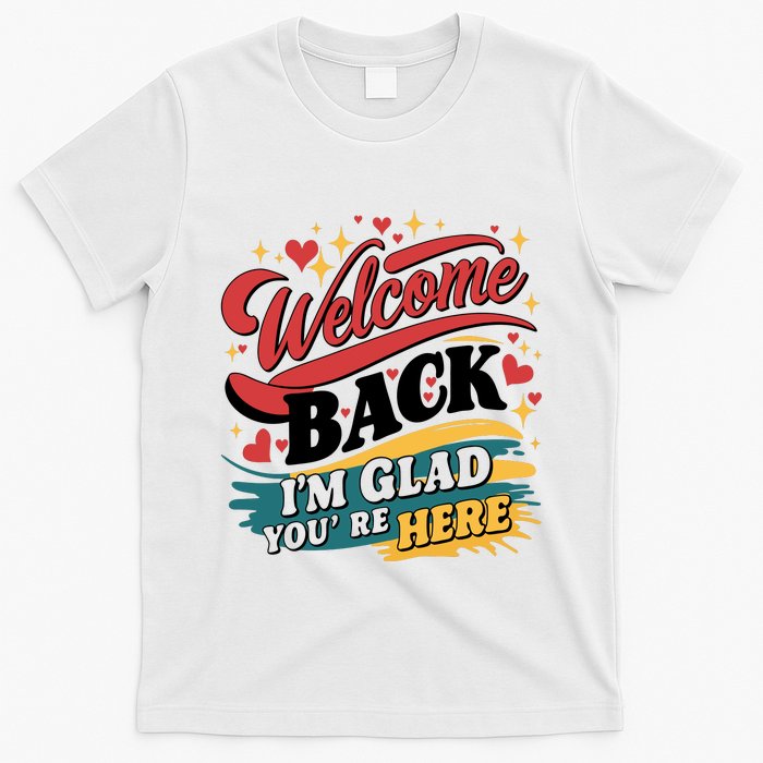 Welcome Back To School Graphic T-Shirt