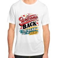 Welcome Back To School Graphic Adult ChromaSoft Performance T-Shirt