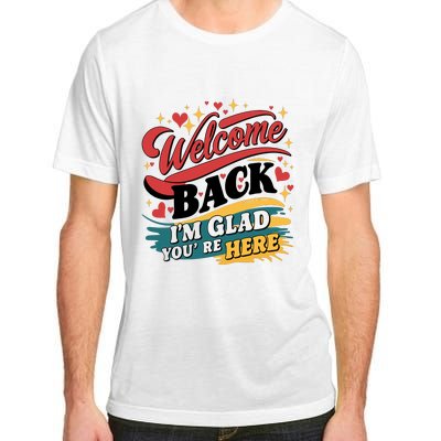 Welcome Back To School Graphic Adult ChromaSoft Performance T-Shirt