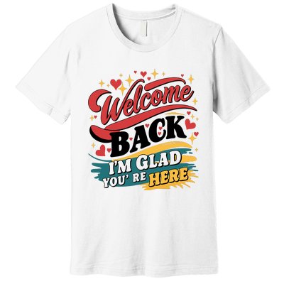 Welcome Back To School Graphic Premium T-Shirt