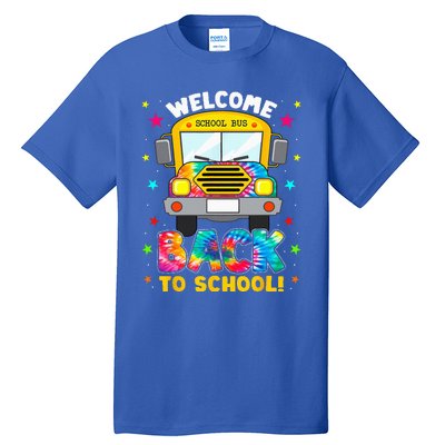 Welcome Back To School Funny Outfit School Bus Driver Tall T-Shirt