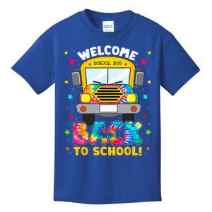 Welcome Back To School Funny Outfit School Bus Driver Kids T-Shirt