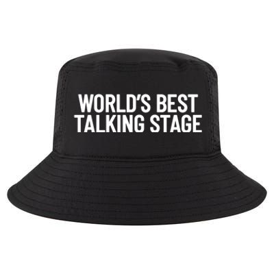 World’s Best Talking Stage Funny Quote Cool Comfort Performance Bucket Hat