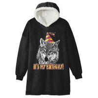 Wolf Birthday Themed Party Wolves Theme Wolf Lover Hooded Wearable Blanket