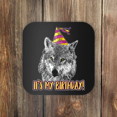 Wolf Birthday Themed Party Wolves Theme Wolf Lover Coaster