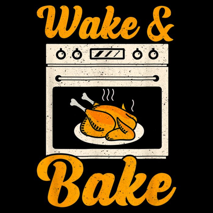 Wake Bake Turkey Feast Meal Dinner Chef Thanksgiving Backpack