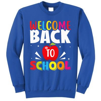 Welcome Back To School Retro First Day Of School Teacher Sweatshirt