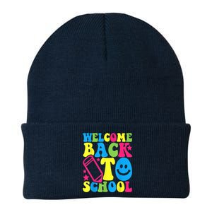 Welcome Back To School Funny Teachers Students Gift Knit Cap Winter Beanie