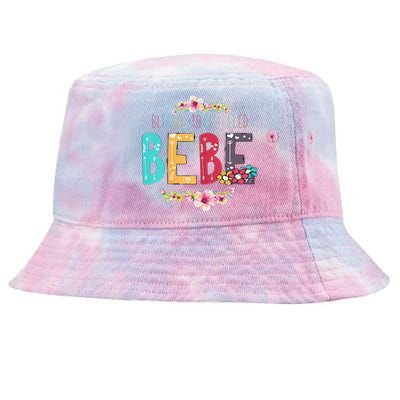 Womens Blessed To Be Called Bebe Bebe To Be Mothers Day Tie-Dyed Bucket Hat