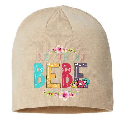 Womens Blessed To Be Called Bebe Bebe To Be Mothers Day Sustainable Beanie