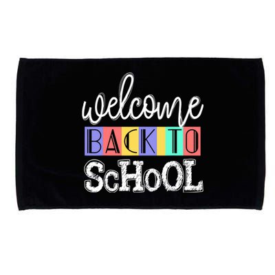 Welcome Back To School First Day of School Teachers Gifts Microfiber Hand Towel