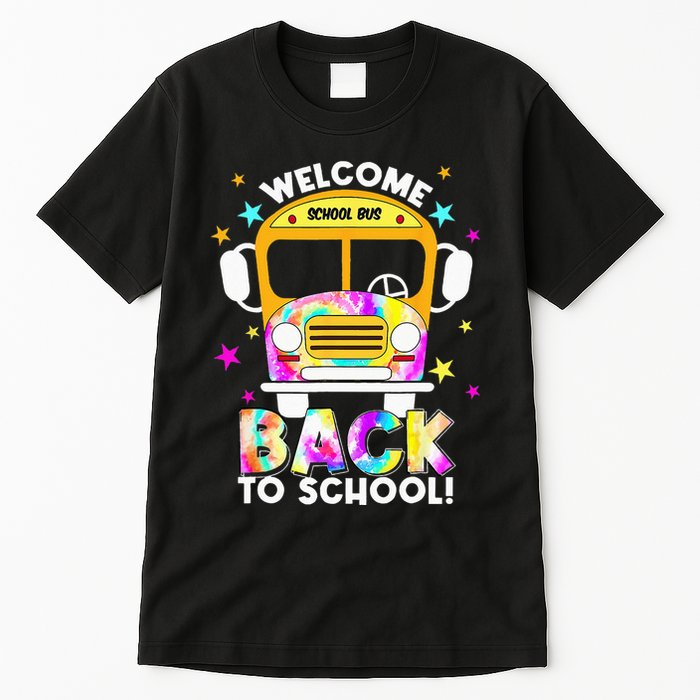 Welcome Back To School For Bus Drivers Transportation Dept Tall T-Shirt