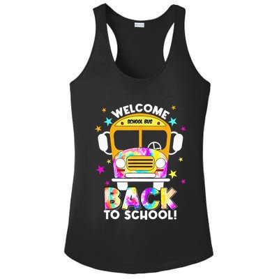 Welcome Back To School For Bus Drivers Transportation Dept Ladies PosiCharge Competitor Racerback Tank