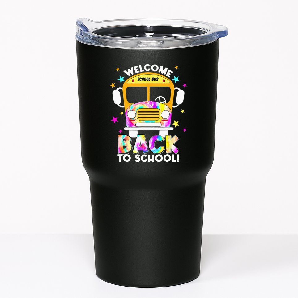 Welcome Back To School For Bus Drivers Transportation Dept Tumbler