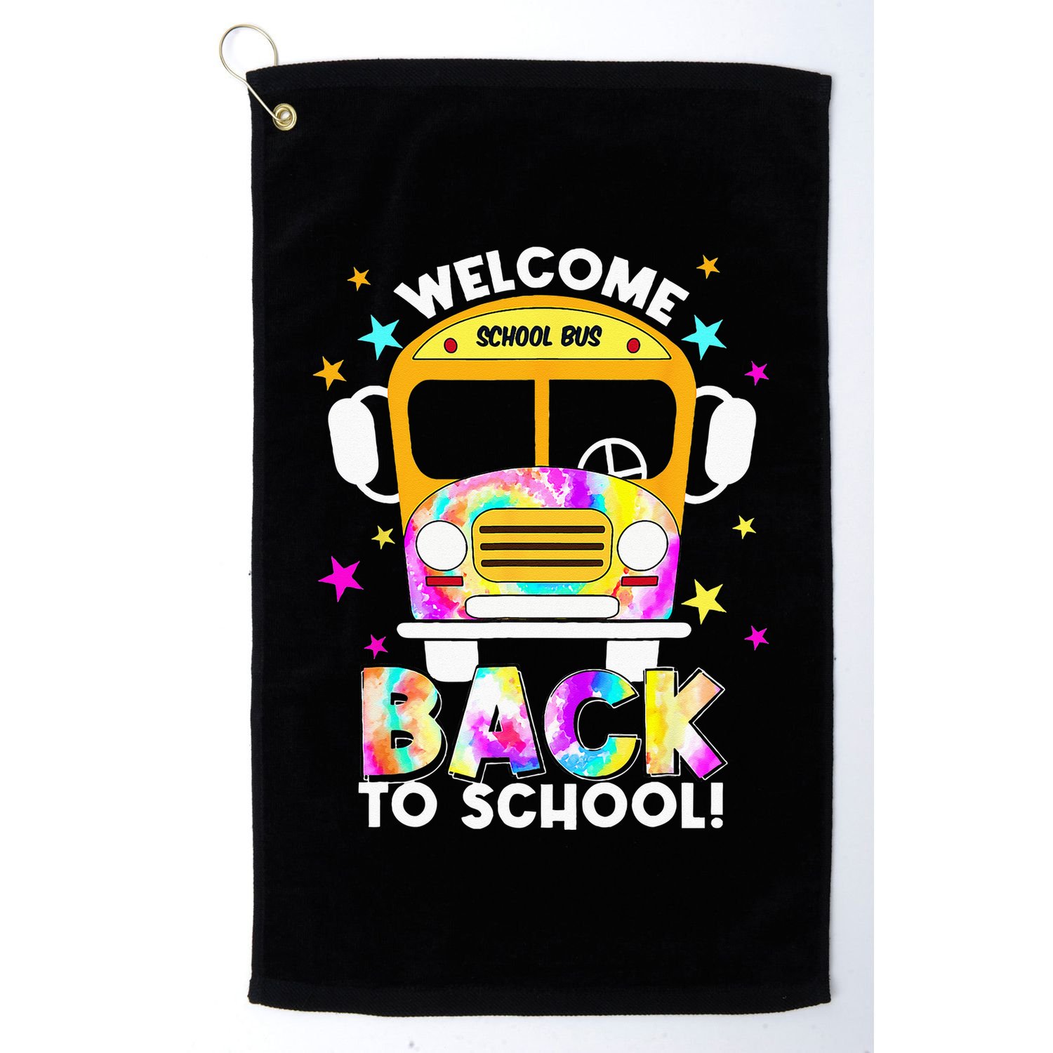 Welcome Back To School For Bus Drivers Transportation Dept Golf Towel