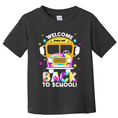 Welcome Back To School For Bus Drivers Transportation Dept Toddler T-Shirt