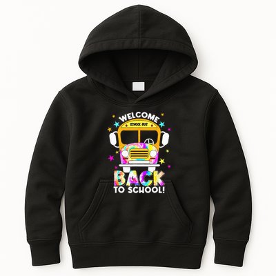 Welcome Back To School For Bus Drivers Transportation Dept Kids Hoodie