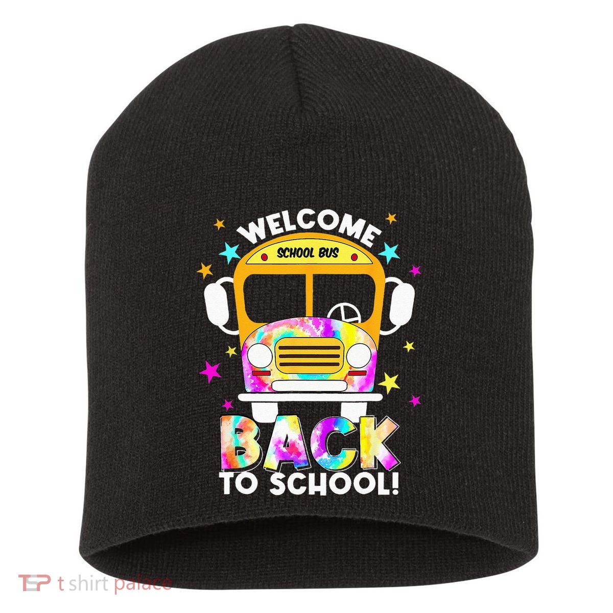Welcome Back To School For Bus Drivers Transportation Dept Short Acrylic Beanie