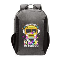 Welcome Back To School For Bus Drivers Transportation Dept Vector Backpack
