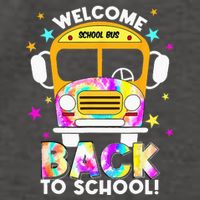 Welcome Back To School For Bus Drivers Transportation Dept Vector Backpack