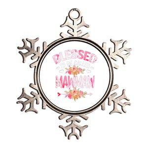 Womens Blessed To Be Called Mawmaw Mother's Day Mom Grandma Gift Metallic Star Ornament