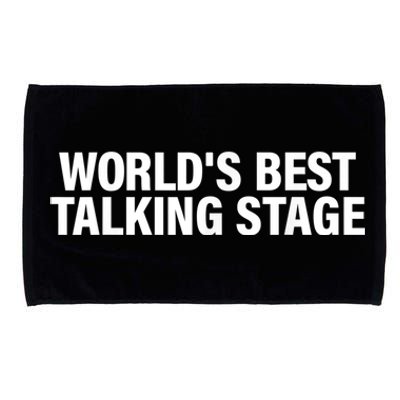 World’s Best Talking Stage Funny Microfiber Hand Towel