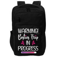 Wo Besties Trip In Progress Best Friend Vacation Travel Girls Impact Tech Backpack