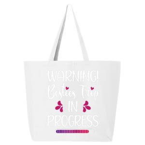 Wo Besties Trip In Progress Best Friend Vacation Travel Girls 25L Jumbo Tote