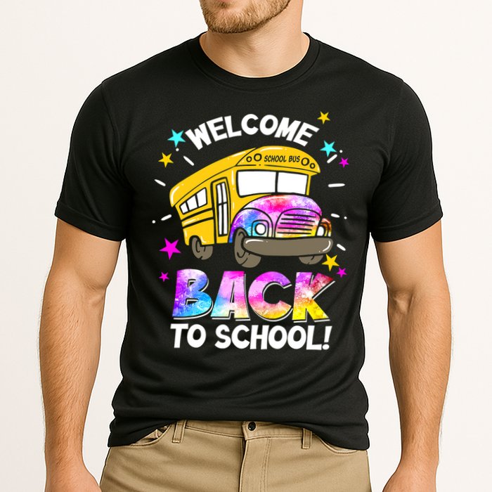 Welcome Back To School Funny School Bus Driver Cooling Performance Crew T-Shirt