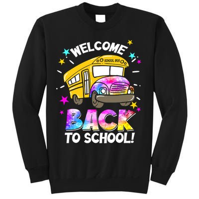 Welcome Back To School Funny School Bus Driver Sweatshirt