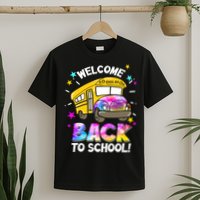 Welcome Back To School Funny School Bus Driver T-Shirt