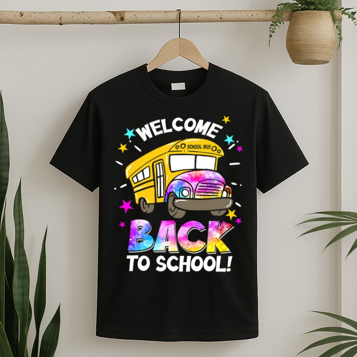 Welcome Back To School Funny School Bus Driver T-Shirt