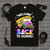 Welcome Back To School Funny School Bus Driver T-Shirt