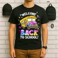 Welcome Back To School Funny School Bus Driver T-Shirt