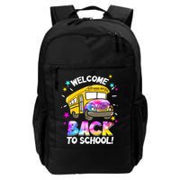 Welcome Back To School Funny School Bus Driver Backpack