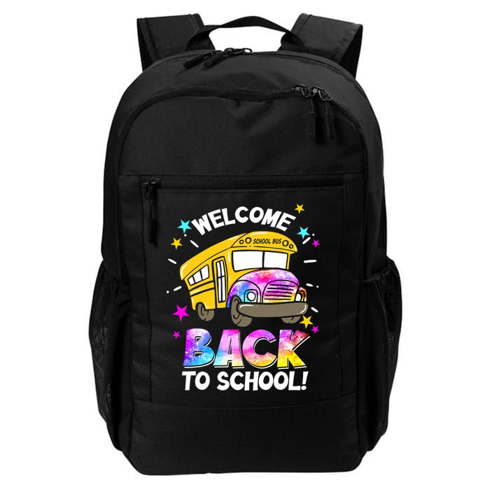 Welcome Back To School Funny School Bus Driver Backpack