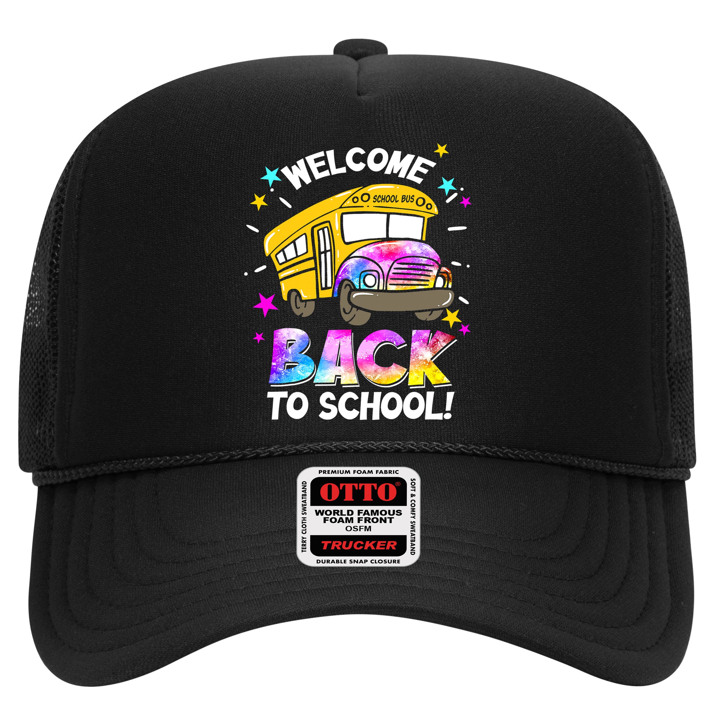 Welcome Back To School Funny School Bus Driver Hat