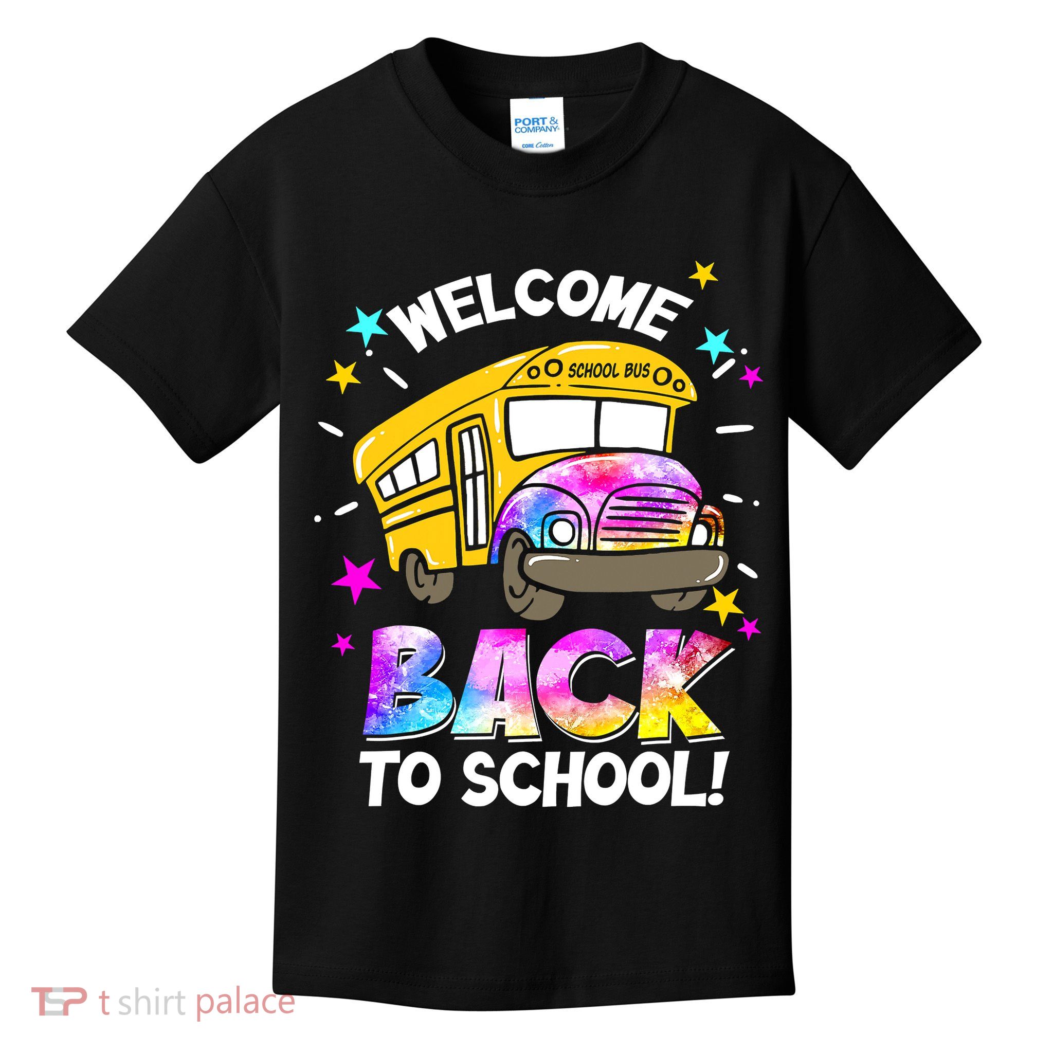 Welcome Back To School Funny School Bus Driver Kids T-Shirt