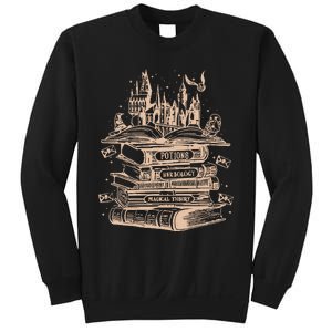 Wizard Bookshop Twosided Wizard Castle Book Sweatshirt