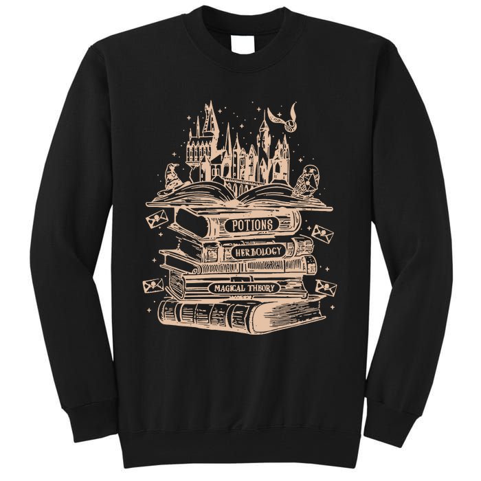 Wizard Bookshop Twosided Wizard Castle Book Tall Sweatshirt