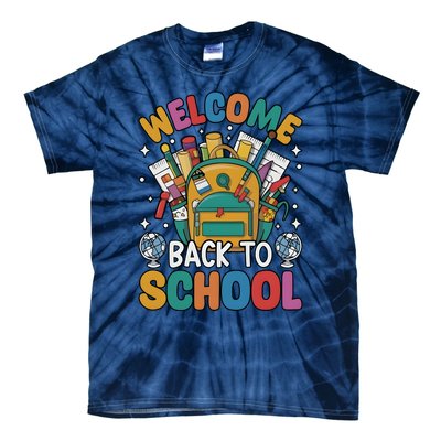 Welcome Back To School Tie-Dye T-Shirt