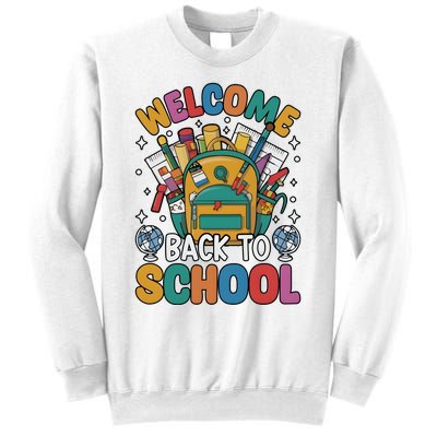 Welcome Back To School Sweatshirt