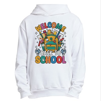 Welcome Back To School Urban Pullover Hoodie