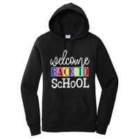 Welcome Back To School First Day of School Teachers Gifts Women's Pullover Hoodie