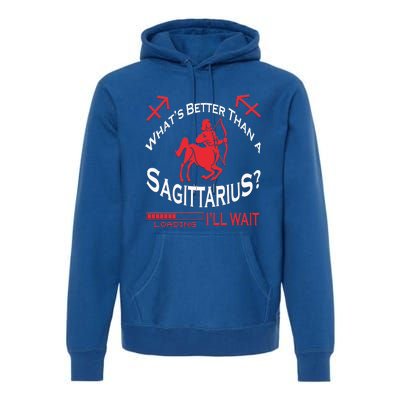 Whats Better Than A Sagittarius November December Zodiac Meaningful Gift Premium Hoodie