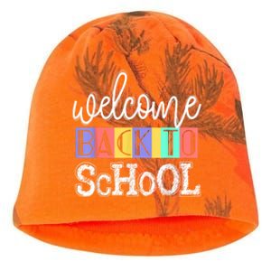 Welcome Back To School First Day Of School Teachers Gifts Kati - Camo Knit Beanie