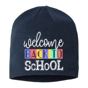 Welcome Back To School First Day Of School Teachers Gifts Sustainable Beanie