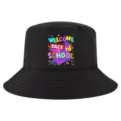 Welcome Back To School Back To School Teachers Cool Comfort Performance Bucket Hat