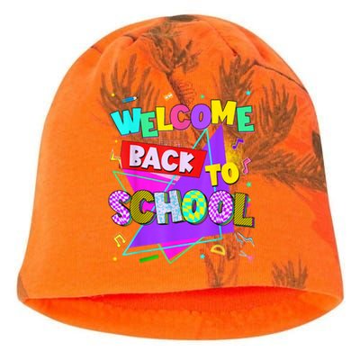 Welcome Back To School Back To School Teachers Kati - Camo Knit Beanie