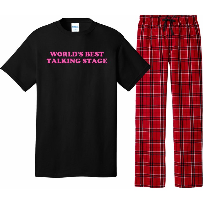 WorldS Best Talking Stage Apparel Pajama Set